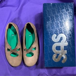 SAS Crissy Praline - San Antonio Shoe Inc - 8W - Moccasin